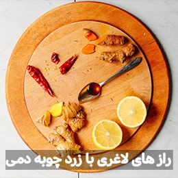 آیا با زرد چوبه می توان لاغر شد ؟